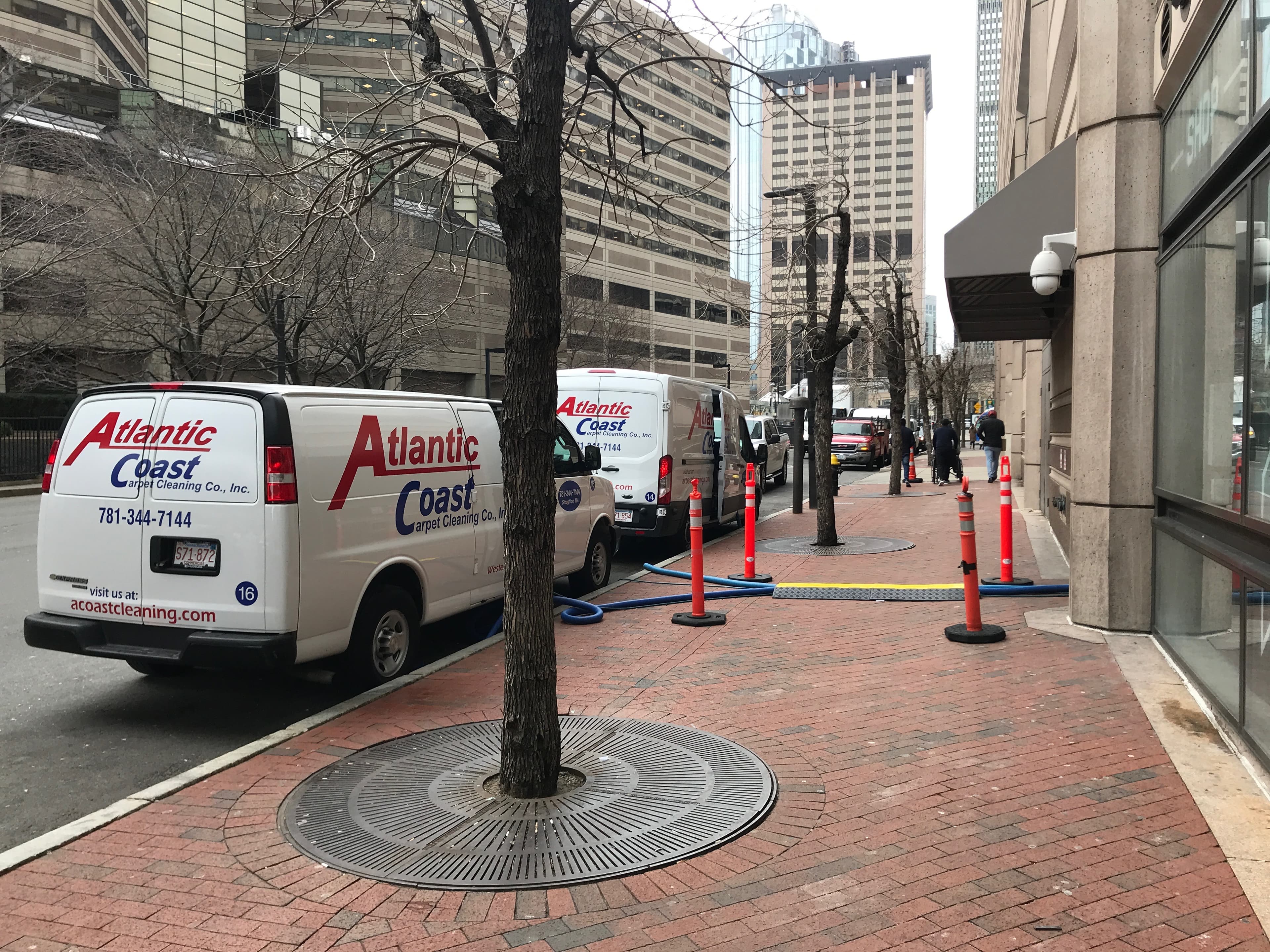 Atlantic Coast Carpet Cleaning truck-mounted service vehicle