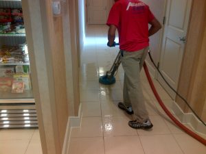 hotel tile cleaning