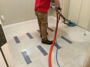 resort tile cleaning