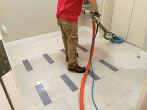 hotel tile cleaning
